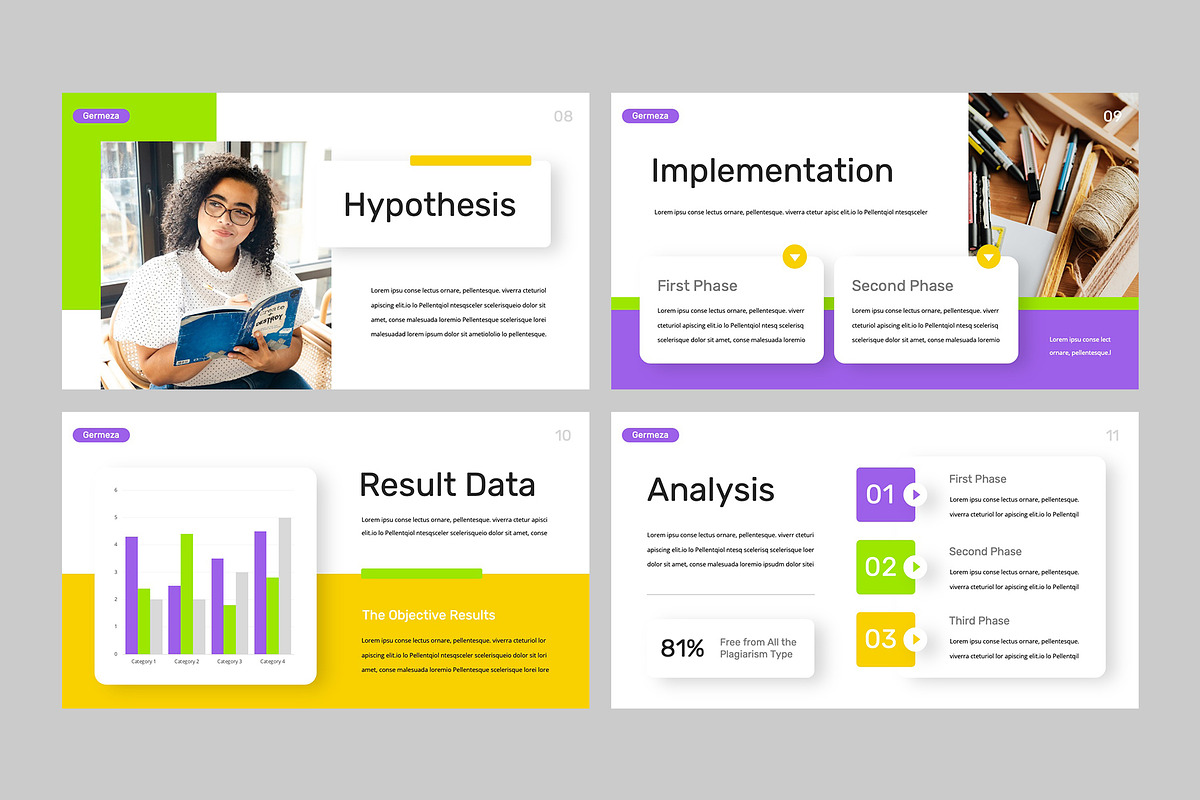 GERMEZA - Thesis Defense Powerpoint, a Presentation Template by rgbryand (Photo 4 of 9)