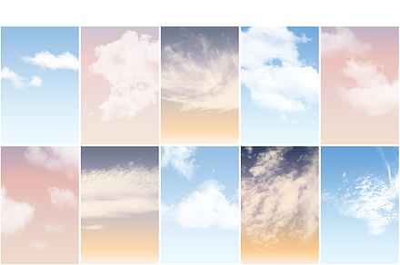 Cloud Brushes and Sky actions