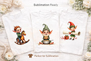 UglyCute Santa Workshop Clipart, an Illustration by Artnoy (Thumbnail 6 of 8)