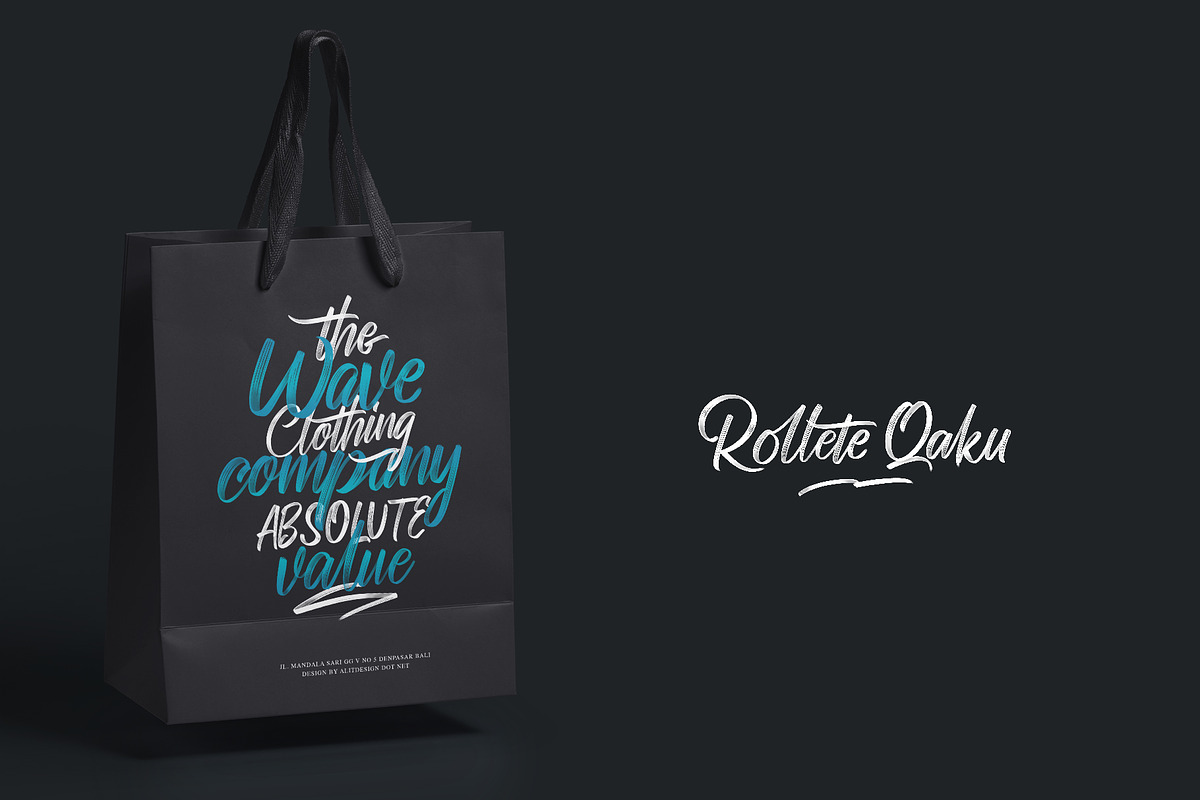 Rollete Qaku Fonts preview 2