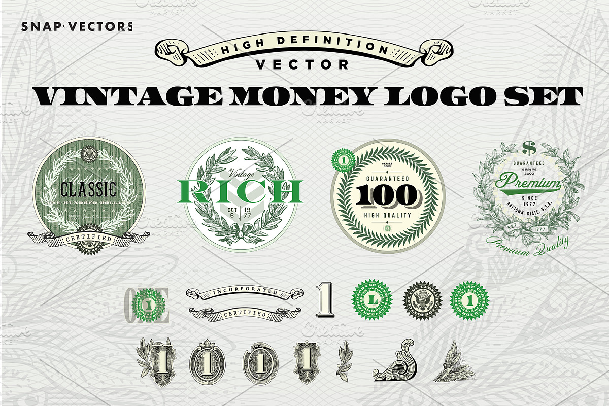 Vector Money Logo Bundle, a Branding & Logo Template by Snap Vectors (Photo 10 of 10)