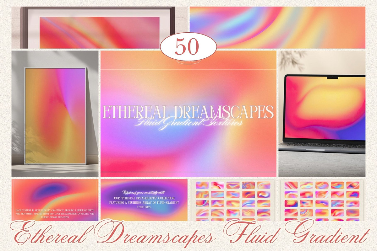 Whimsical Gradient Background BUNDLE, a Background Graphic by Anzhelika (Photo 6 of 7)