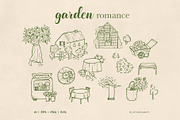 Whimsy Garden Cottagecore Set, a Seasonal Illustration by Art Dari Autumn (Thumbnail 11 of 18)