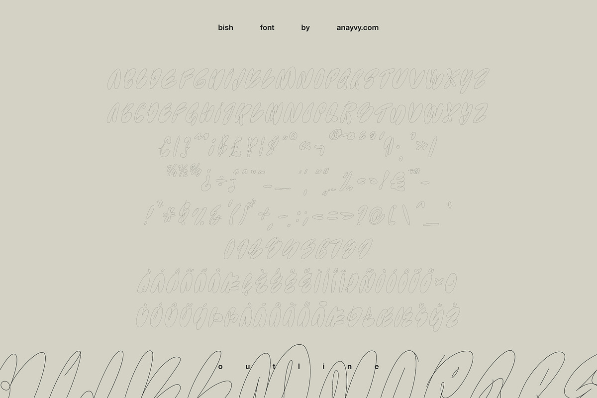 BISH | Bubble Graffiti Font Family, a Font by ana & yvy (Photo 14 of 14)