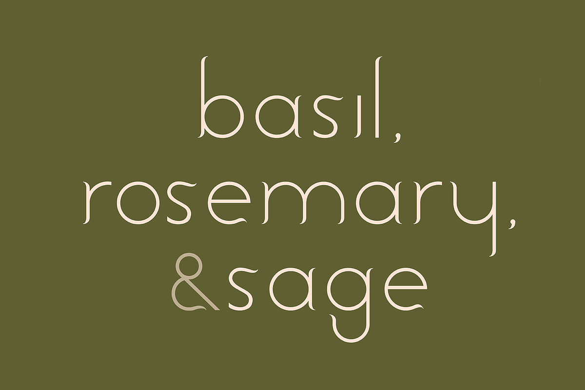 Pahang. Sleek serif/sans font, a Sans Serif Font by LostandFoundry (Photo 5 of 9)