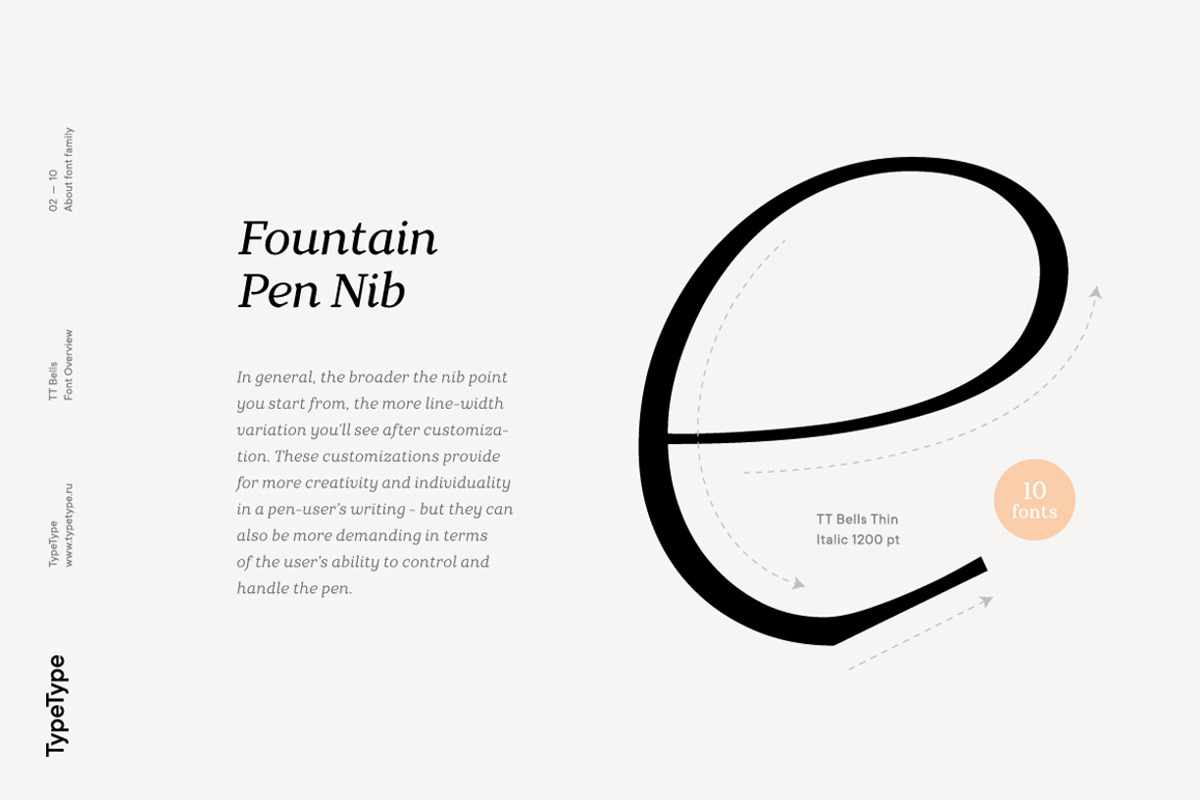 TT Bells, a Serif Font by TypeType (Photo 2 of 11)