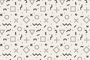 Trendy seamless hipster 90s patterns, a Pattern Graphic by ExpressShop (Thumbnail 10 of 11)