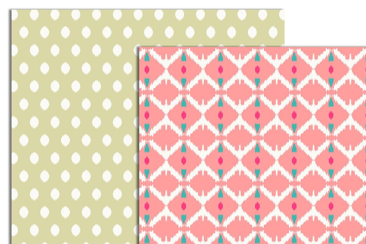 Layered Photoshop Ikat Pattern No. 2 preview 5