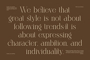 Siterun Elegant Serif Font, a Serif Font by Perfectype (Thumbnail 3 of 8)