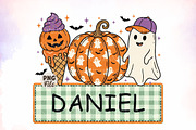 Personalized Halloween kids Png,Boy, an Object Illustration by Libby Wishes (Thumbnail 1 of 3)