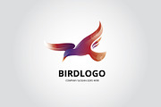 bird modern logo colorful, a Branding & Logo Template by Mariyana (Thumbnail 3 of 3)