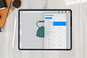 Kettles Stamp Brushes| for Procreate, a Brush Add-On by Wander Designs (Thumbnail 4 of 5)