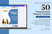 Cleaning Business Instagram Template, a Social Media Template by Snapybiz (Thumbnail 8 of 8)