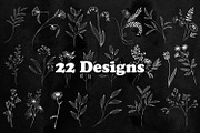 22 Meadow Photoshop Stamp Brushes, a Brush Add-On by ArtistMef (Thumbnail 3 of 4)