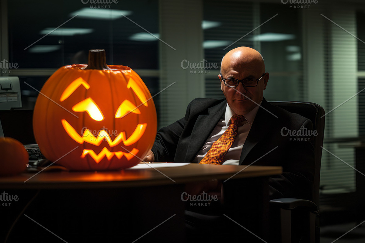 Halloween vibe. 46 images, a Person Photo by Handmadefont (Photo 3 of 11)