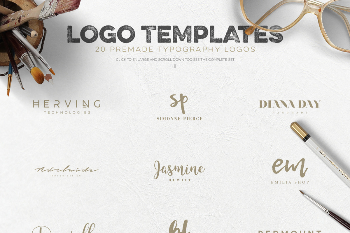 Logo Creation Kit Bundle Edition, a Branding & Logo Template by Graphicdome (Photo 37 of 41)
