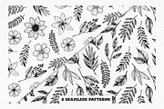 Black flowers. Part II, a Decorative Illustration by Kate Macate (Thumbnail 4 of 4)