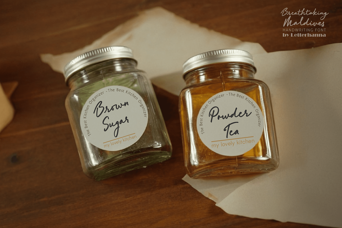 Breathtaking Maldives Font, a Handwritten Font by Letterhanna Studio (Photo 10 of 13)