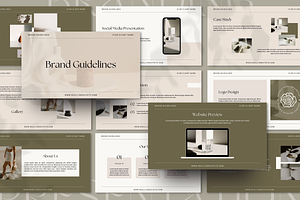 Neutral Brand Guidelines Template