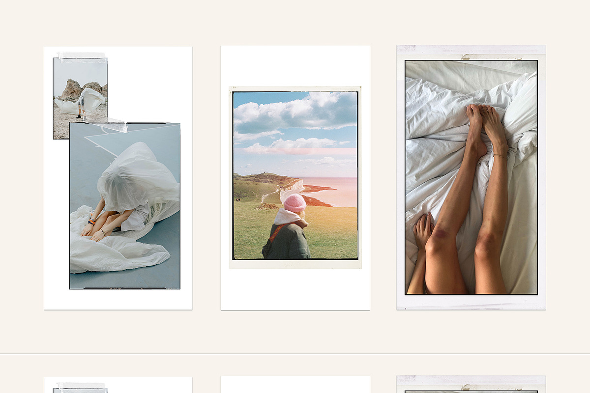 Film Aesthetic Instagram Templates, a Social Media Template by The Muza (Photo 5 of 11)