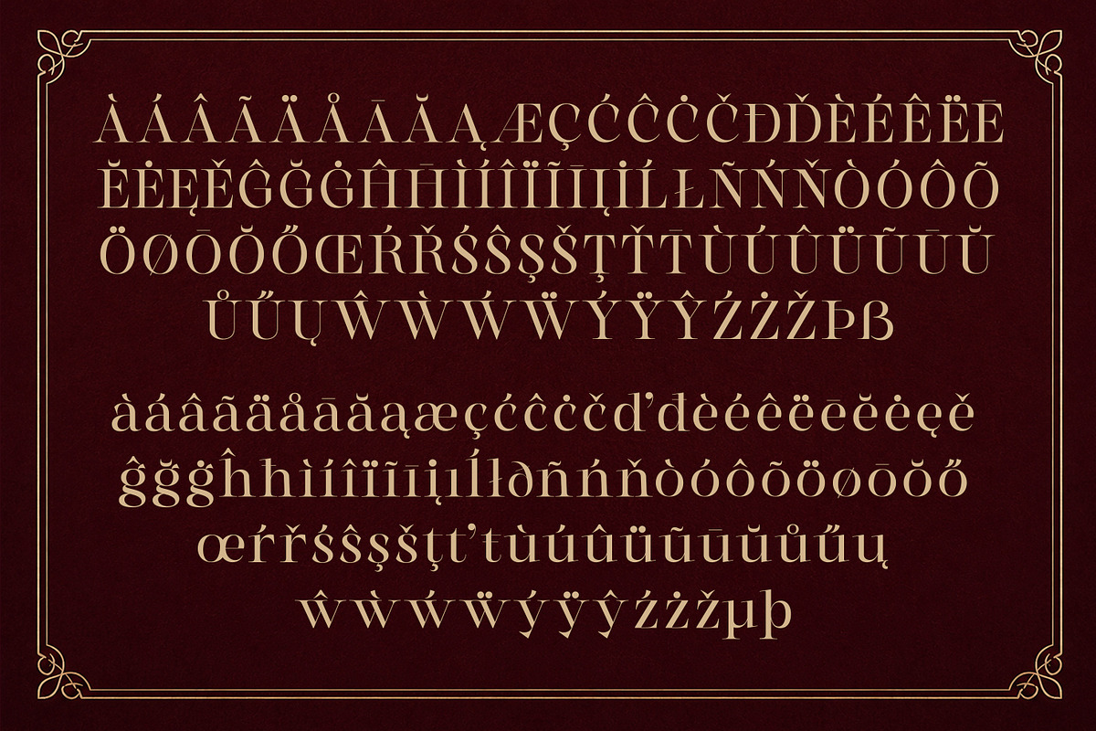 Gts Valier | Romantic Font, a Serif Font by Graptail (Photo 11 of 11)