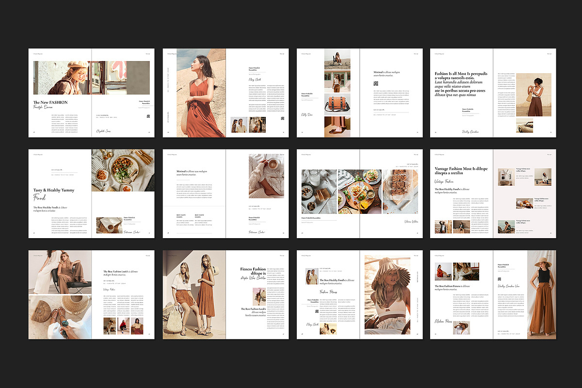Lifestyle Magazine Template, a Magazine Template by ElvinPrint (Photo 23 of 23)