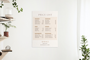Editable Cafe Price List Template, a Flyer Template by NoheaDesignShop (Thumbnail 3 of 10)