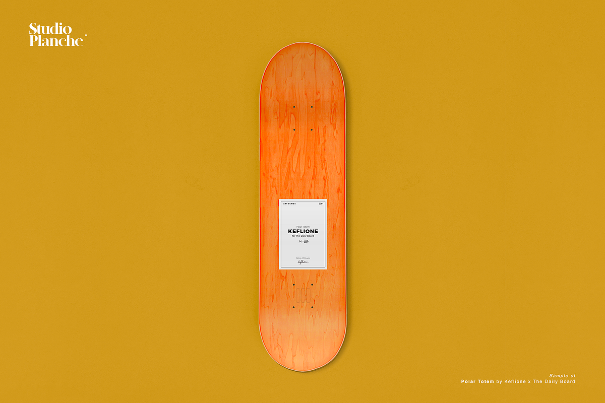 Skateboard Mockup — Suketo, a Product Mockup by Studio Planche (Photo 7 of 8)