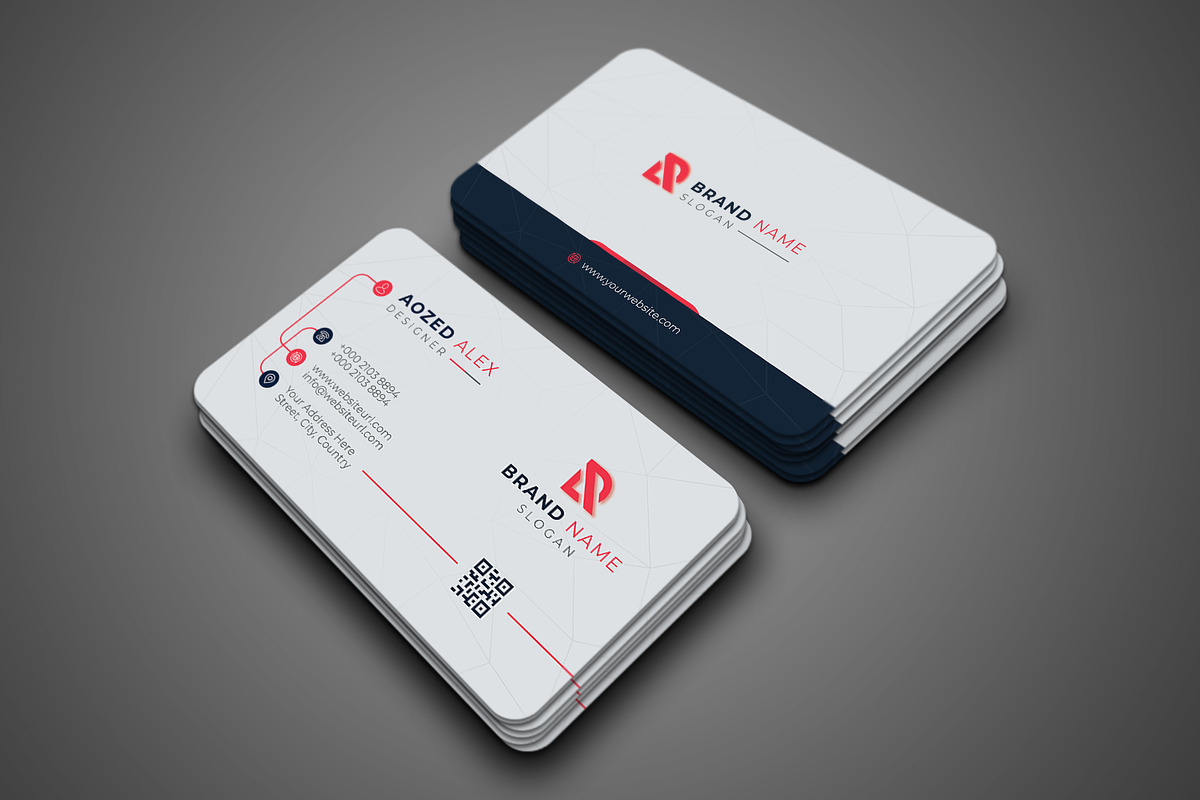 Corporate Business Card, a Business Card Template by GFXCity (Photo 2 of 4)
