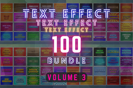 Text Effect Bundle Volume 3