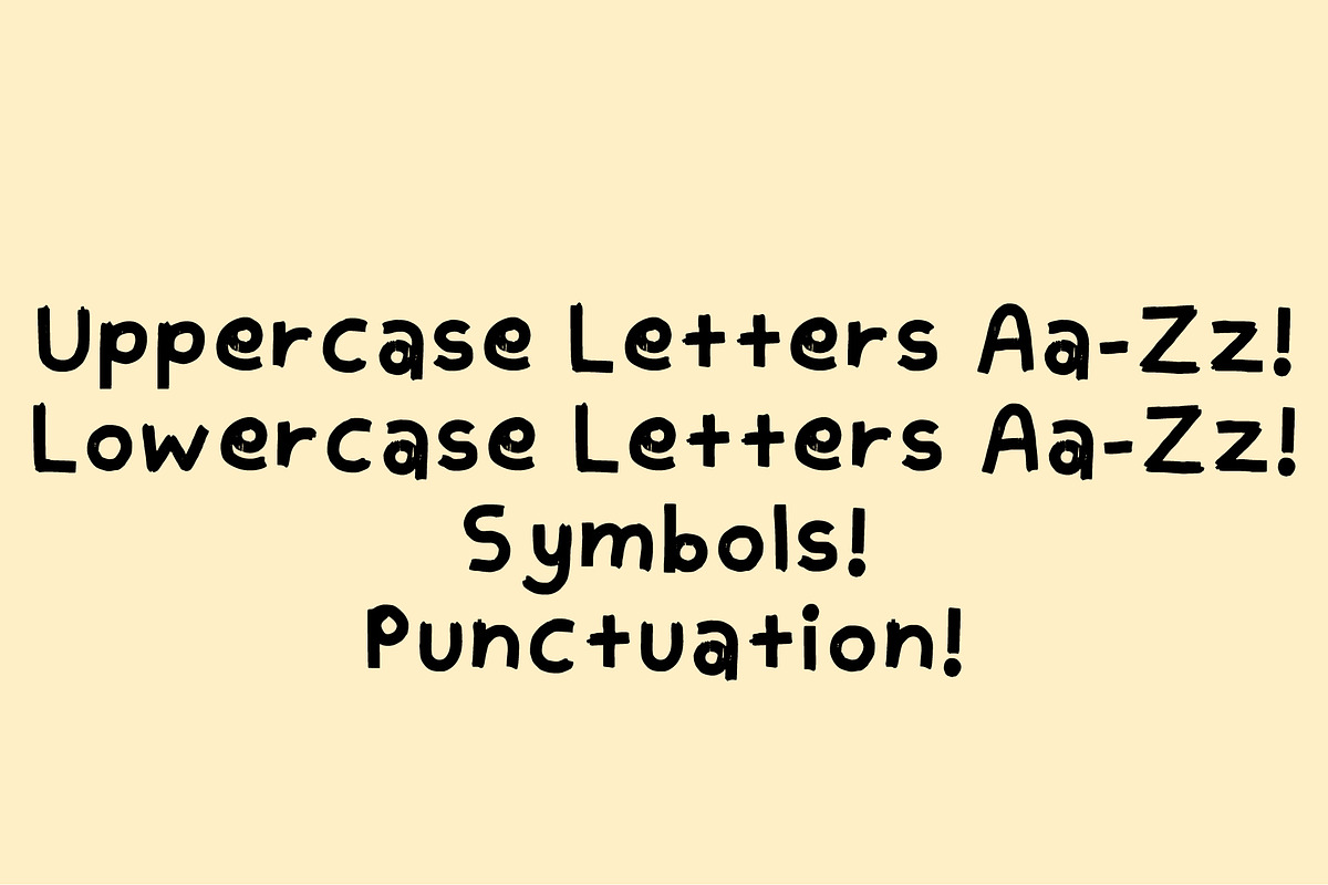Good Boy! - A Handmade Font, a Handwritten Font by PlayFont Studio (Photo 2 of 5)