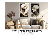 Stylized Portraits, a Person Illustration by Digital Art Creations (Thumbnail 4 of 7)