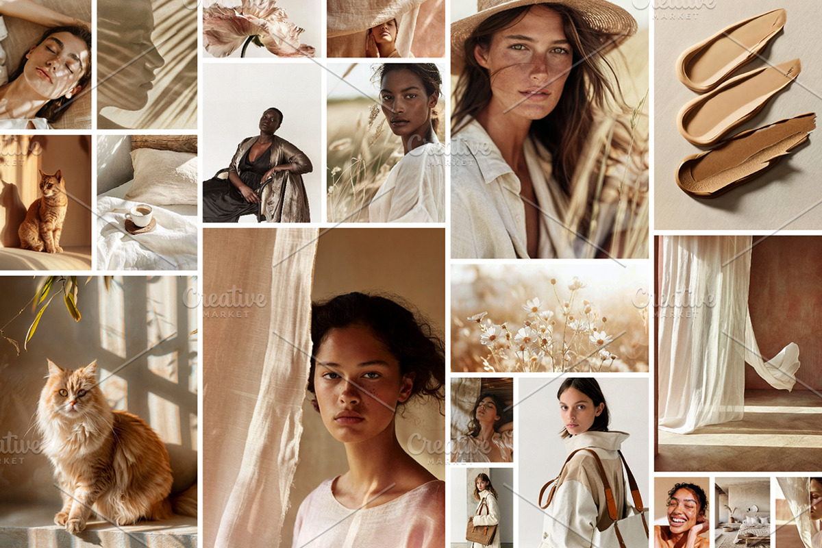 180 Beige editorial images, a Beauty & Fashion Photo by Handmadefont (Photo 8 of 21)
