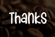 Caffeine | Script Font, a Script Font by Scratchones (Thumbnail 8 of 8)