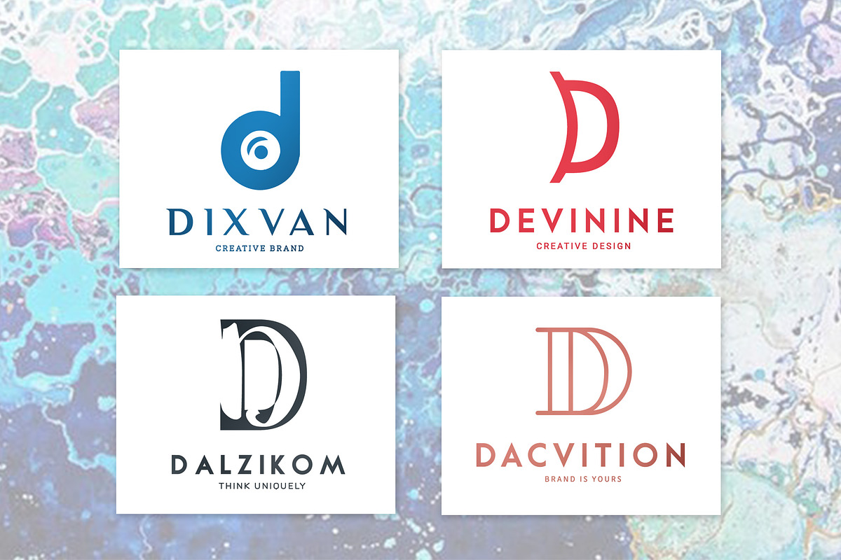 20 D Letter Alphabetic Logos, a Branding & Logo Template by AN Productions (Photo 7 of 9)