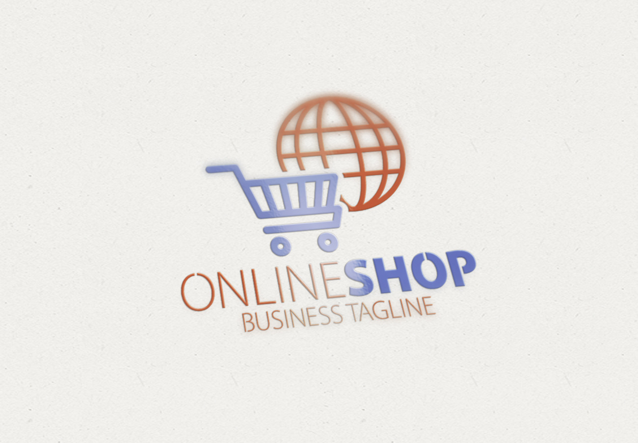 Online Shop Logo by Essegraphic  Creative Market