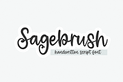 Sagebrush | Handwritten Script Font, a Script Font by KA Designs (Thumbnail 1 of 10)