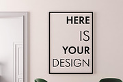 10 Art Deco posters mockup, a Print Template by FilL239 (Thumbnail 3 of 10)