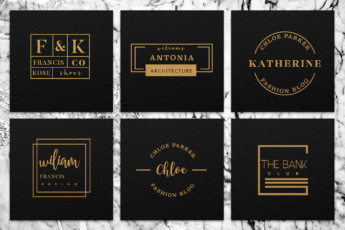 Elegant Logo Pack VOL 1, a Branding & Logo Template by GraphicDash (Photo 6 of 7)
