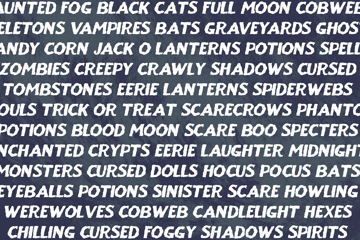 Tombstones Display Font, a Sans Serif Font by Beck McCormick (Photo 7 of 10)