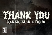 Illusion Seeker Metal Blackletter, a Blackletter Font by dansdesign (Thumbnail 11 of 12)