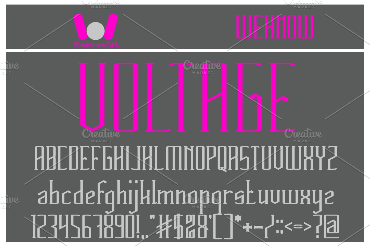 heritage font, a Font by weknow (Photo 3 of 5)