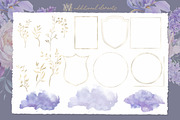 Iris Bouquets, wedding png, a Decorative Illustration by WonderWonder (Thumbnail 8 of 10)