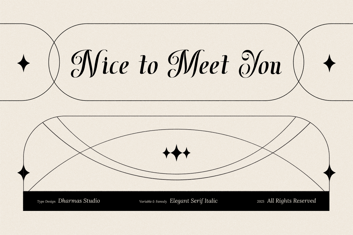 Dh Finola - 7 Elegant Serif Fonts, a Serif Font by Dharmas Foundry (Photo 14 of 14)