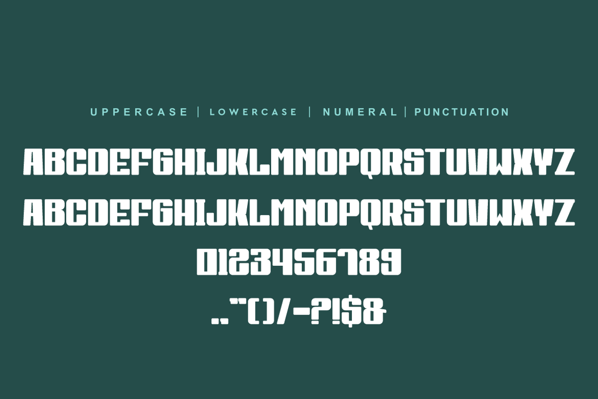 Bold Brengos, a Sans Serif Font by alon kelakon (Photo 2 of 5)