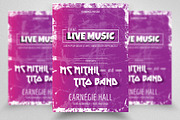 Live Music Event Flyer, a Flyer Template by PenciGraphics (Thumbnail 1 of 3)