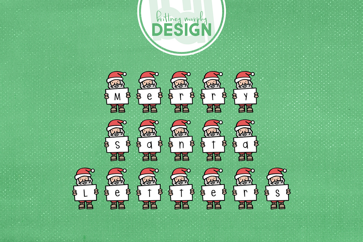 Holiday Design Bundle, a Font by Brittney Murphy Design (Photo 3 of 6)