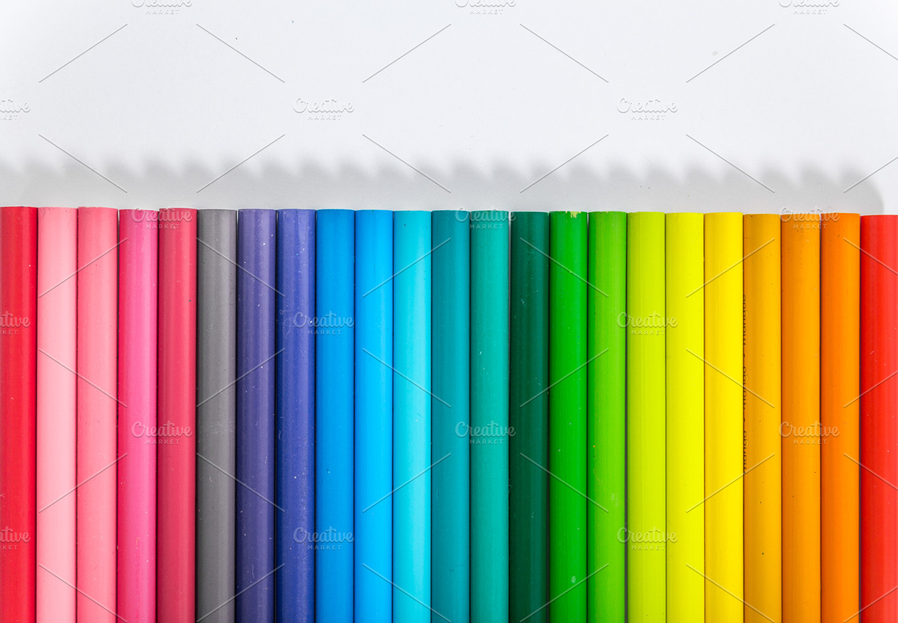 Colorful Pencil Background Featuring Art Artistic And Background