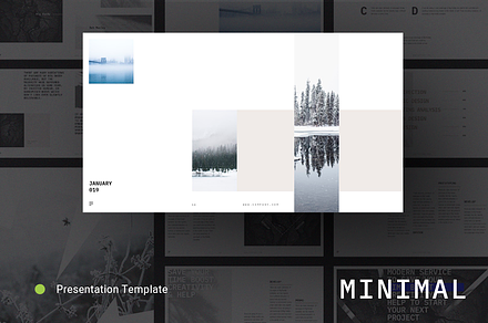 MINIMAL Google Slides Template, a Presentation Template by Dima Isakov