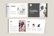Beige Social Media Proposal Template, a Presentation Template by InkBlue Templates (Thumbnail 3 of 7)
